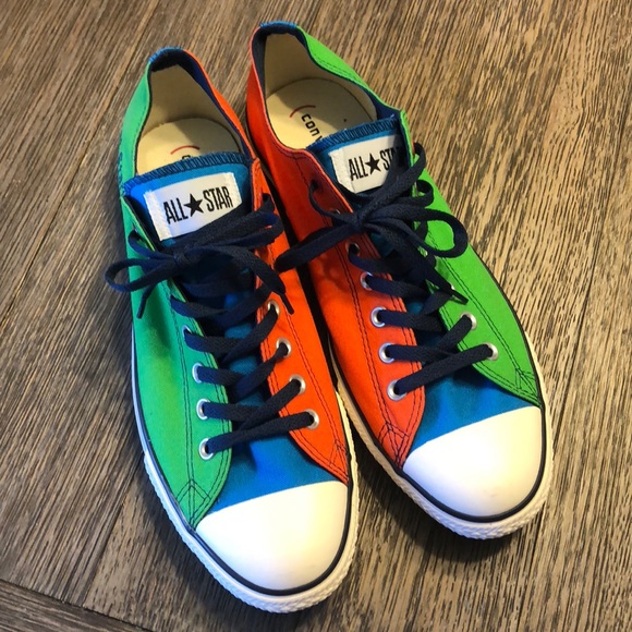 Converse Other - Converse (Red) custom low tops. Size 11.5 (men’s)